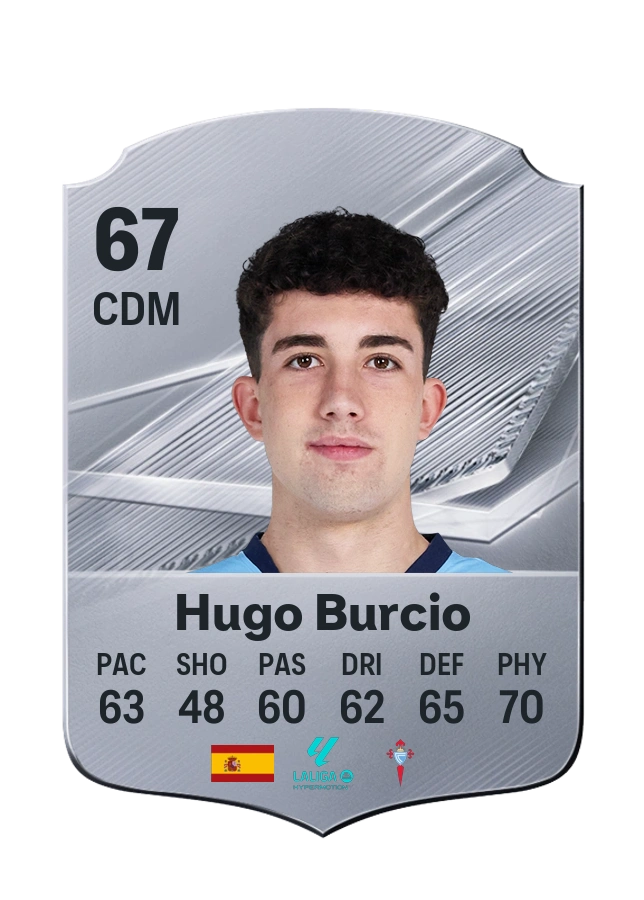 Hugo Burcio, karta Common, ocena 67