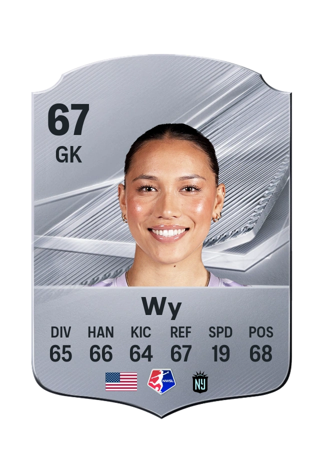 Teagan Wy، بطاقة Common، بتقييم 67