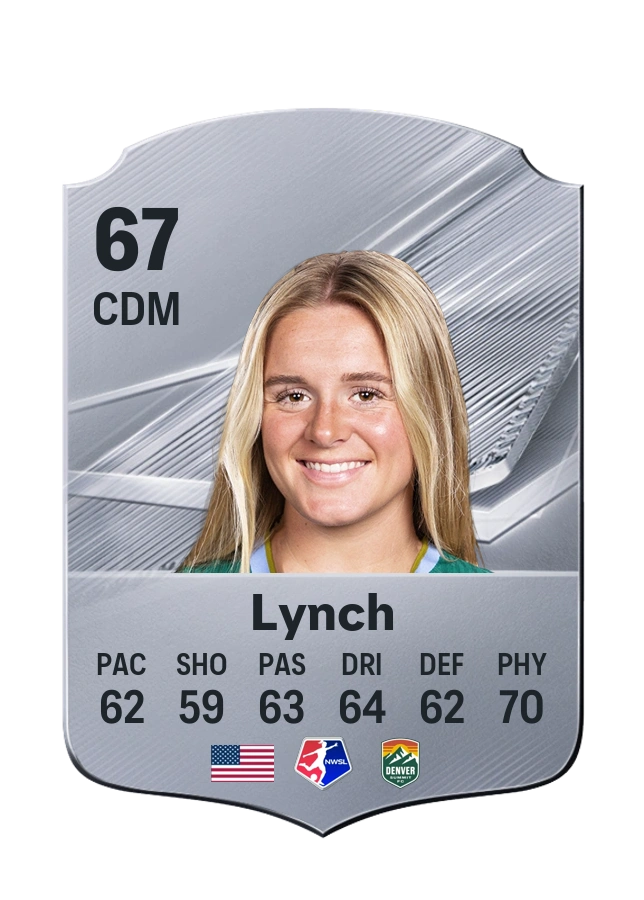 Carta Common di Devin Lynch, valutazione 67