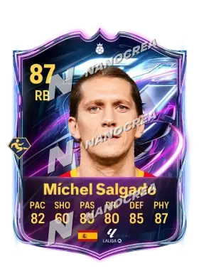 Míchel Salgado, Base Hero kartı, reyting 87