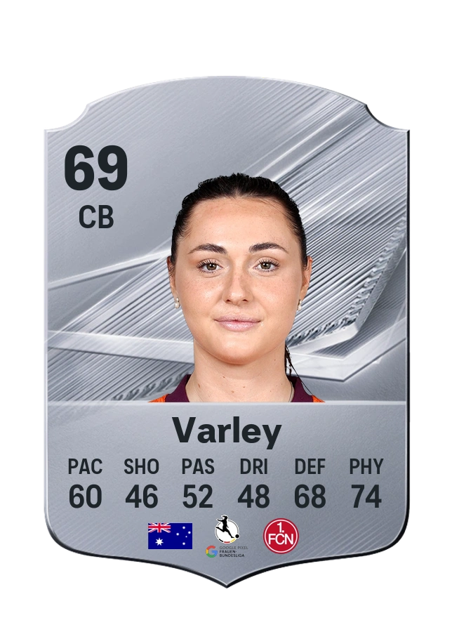 Leia Varley, Common card, rated 69