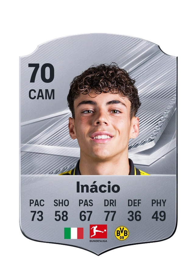 Samuele Inácio, Common-kaart, rating 70