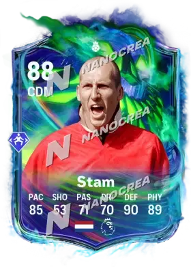Ultimate Scream Hero-Karte von Jaap Stam, Wertung 88