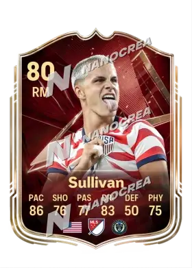 Carte FUT Champions de Cavan Sullivan, note 80