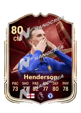 Jordan Henderson, FUT Champions card, rated 80