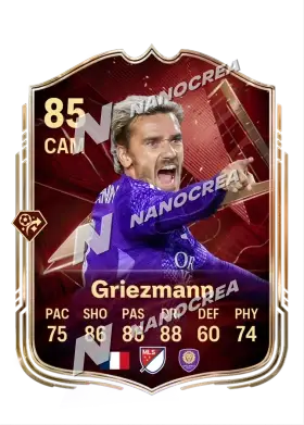 Antoine Griezmann, FUT Champions-kaart, rating 85