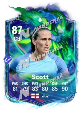 Ultimate Scream Hero-Karte von Jill Scott, Wertung 87