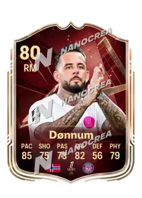 Aron Dønnum, FUT Champions card, rated 80