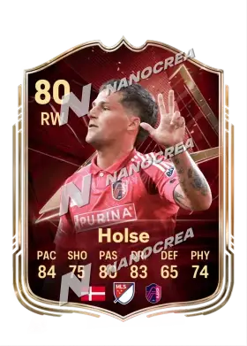 Carlo Holse, karta FUT Champions, ocena 80