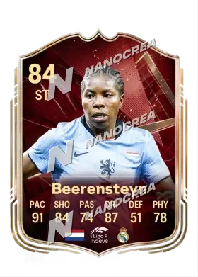 Lineth Beerensteyn, karta FUT Champions, ocena 84