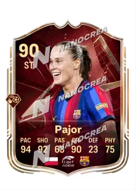 Ewa Pajor, karta FUT Champions, ocena 90