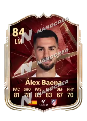 FUT Champions-Karte von Álex Baena, Wertung 84