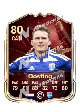 Thijs Oosting, FUT Champions card, rated 80