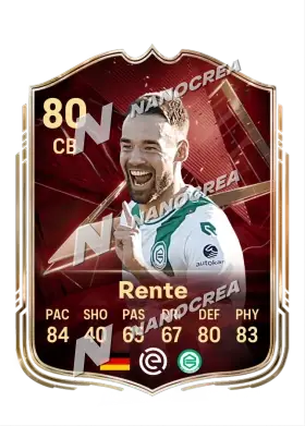 Marco Rente, FUT Champions card, rated 80