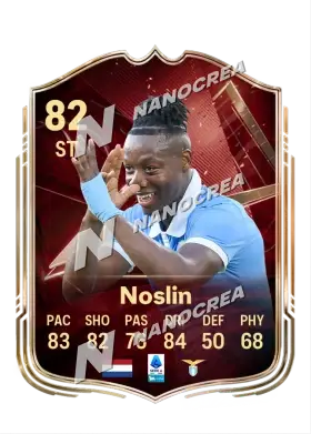 Tijjani Noslin, FUT Champions card, rated 82