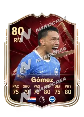 Diego Gómez, karta FUT Champions, ocena 80
