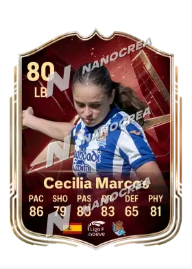 Cecilia Marcos, FUT Champions-kaart, rating 80