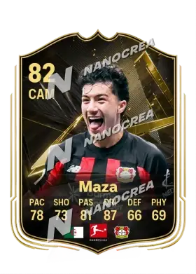 Ibrahim Maza, Team of the Week kartı, reyting 82