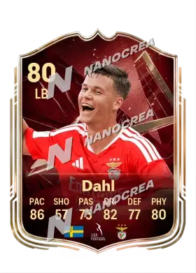 Samuel Dahl, FUT Champions card, rated 80