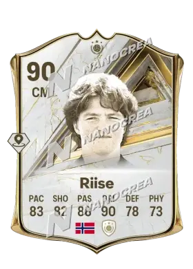 Carta Base Icon di Hege Riise, valutazione 90