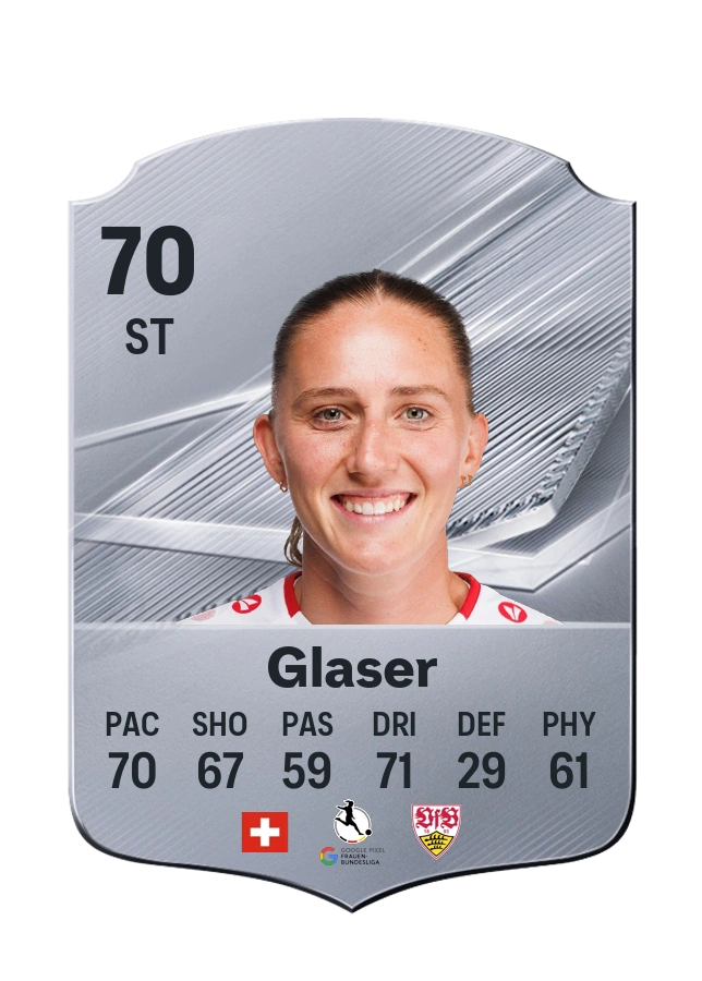 Julia Glaser, Common card, rated 70