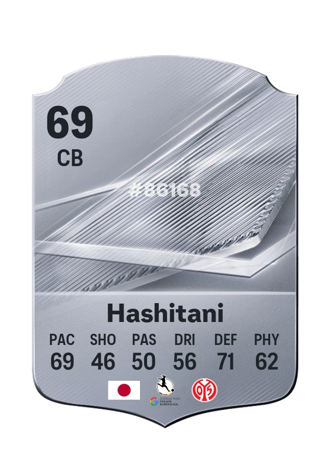 Suguri Hashitani, Common card, rated 69