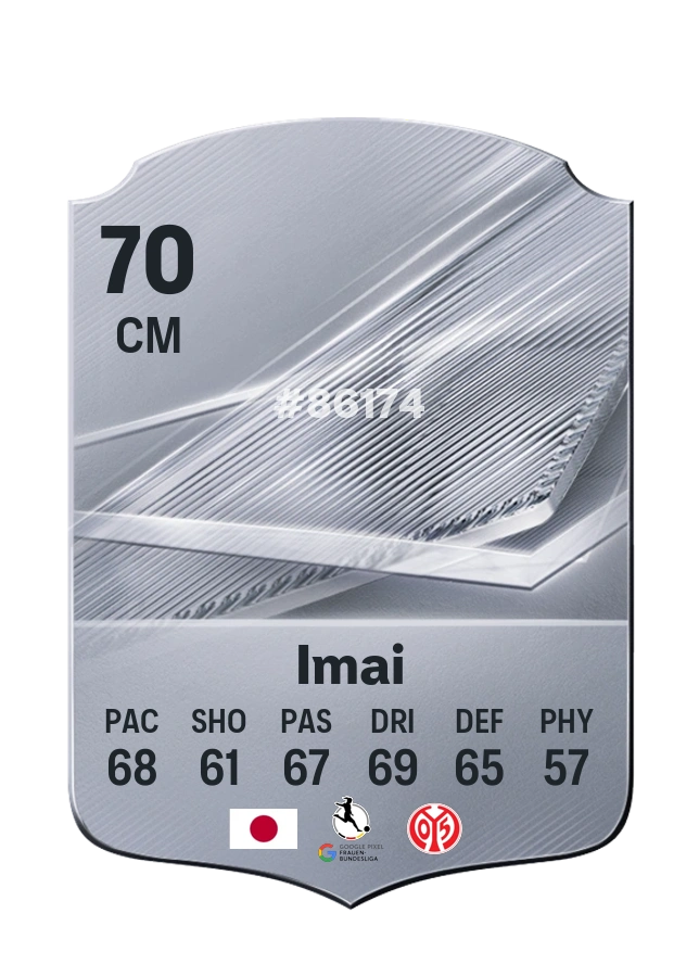 Yurina Imai, Common card, rated 70