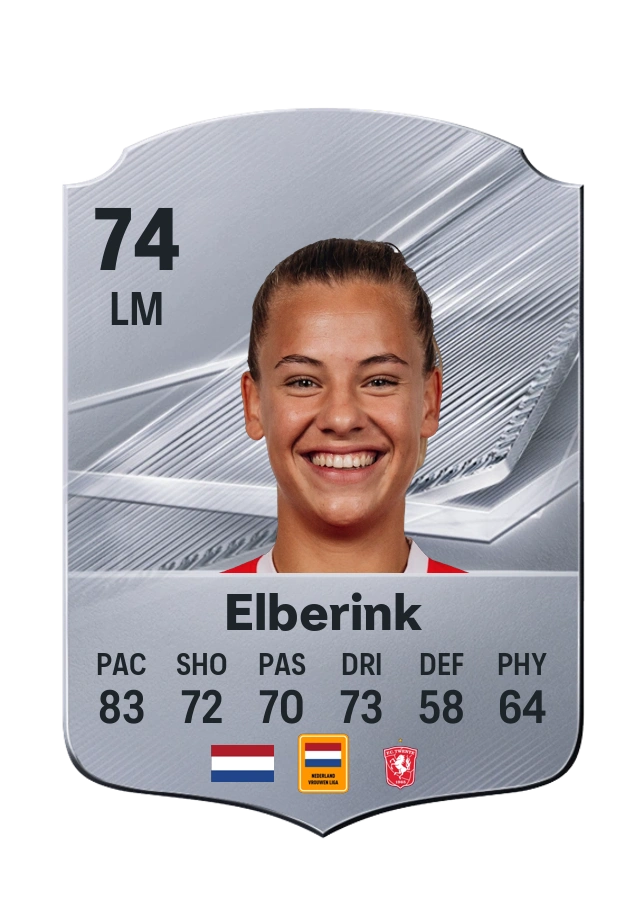 Eva Oude Elberink, Common card, rated 74