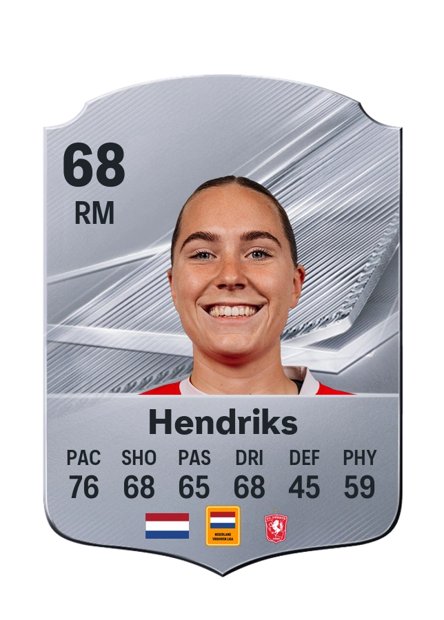 Common-Karte von Katelyn Hendriks, Wertung 68