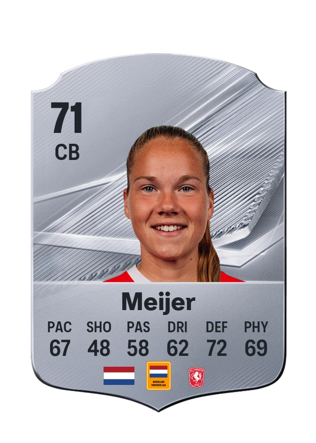 Fenna Meijer, Common card, rated 71