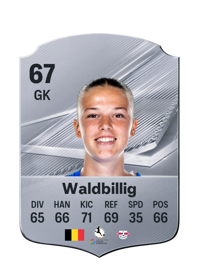 Aude Waldbillig, Common card, rated 67
