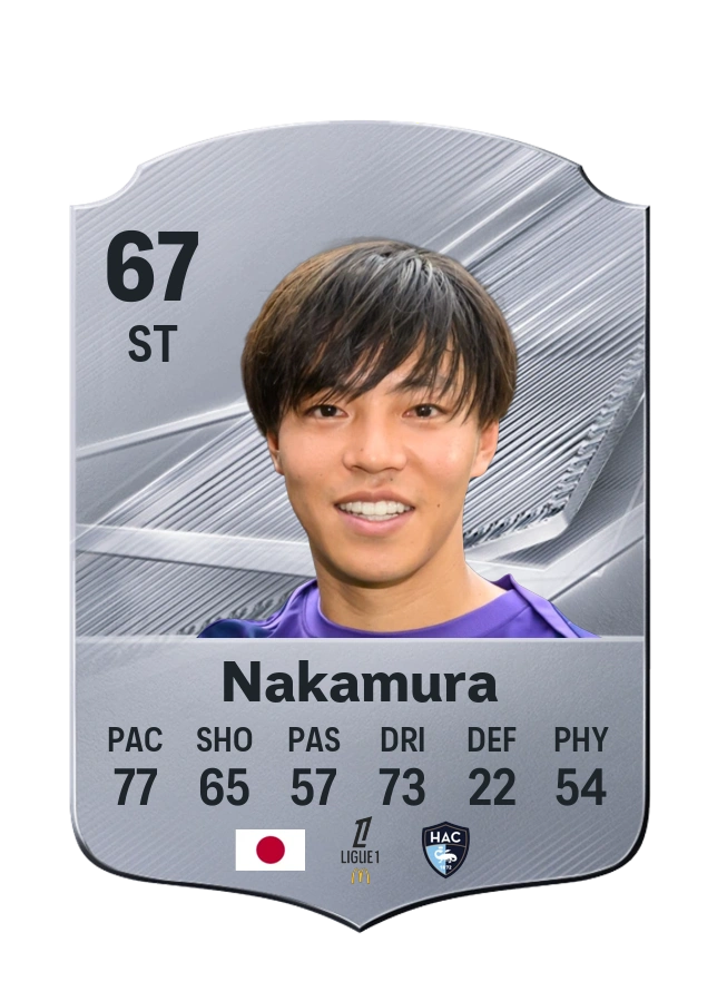 Sota Nakamura, karta Common, ocena 67