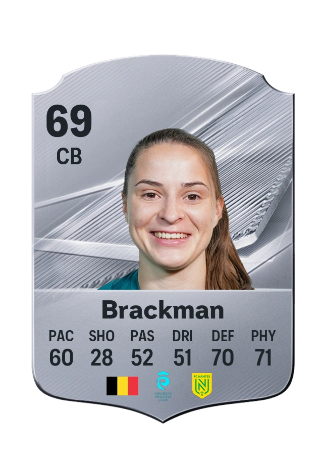 Carta Common de Constance Brackman, overall 69