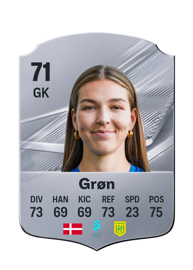 Sofie Grøn, Common card, rated 71