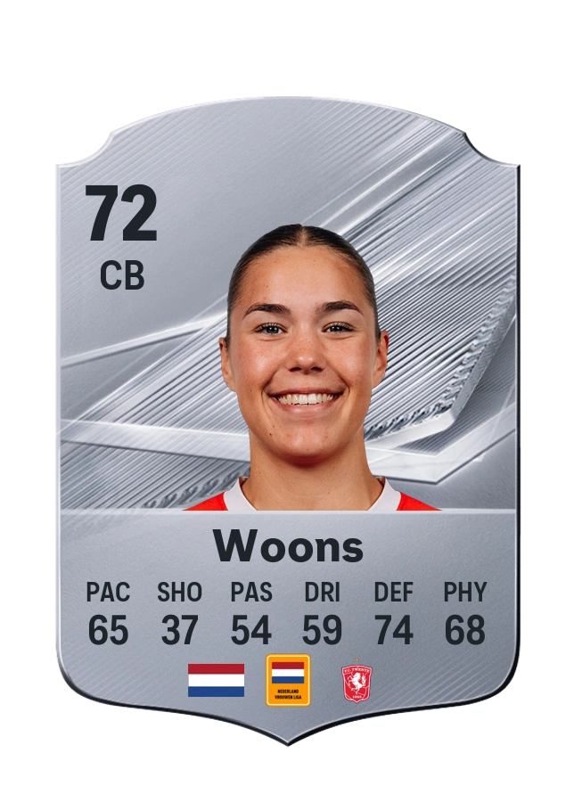 Common-Karte von Karlijn Woons, Wertung 72