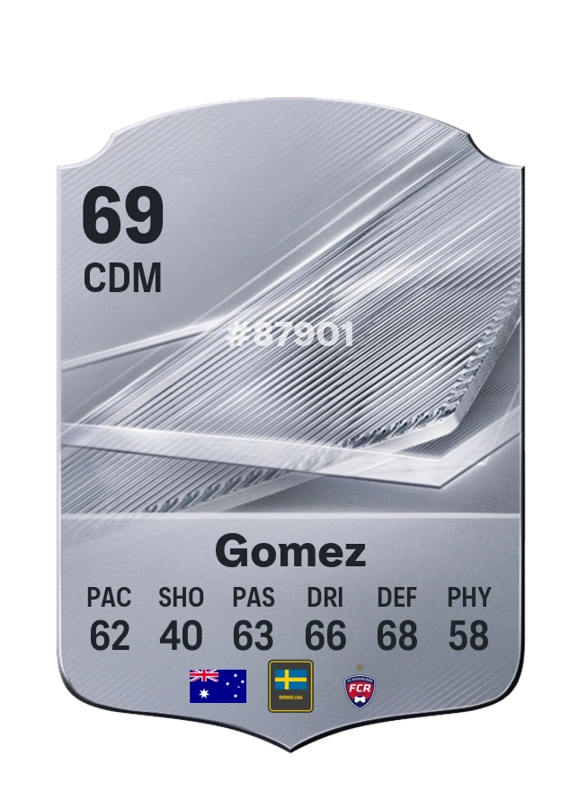 Isabel Gomez, Common kartı, reyting 69