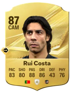 Card Rui Costa 87, official EA preview