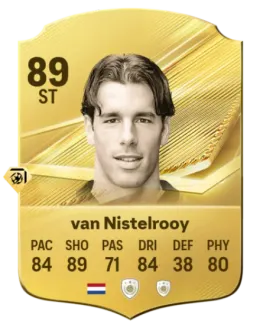 Card Ruud van Nistelrooy 89, official EA preview