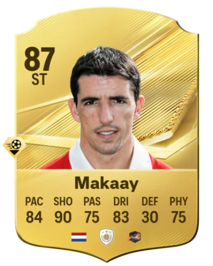 Card Roy Makaay 87, official EA preview