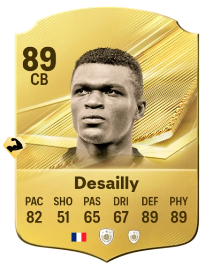 Card Marcel Desailly 89, official EA preview