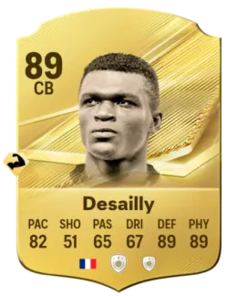 Card Marcel Desailly 89, official EA preview