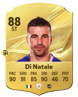 Card Antonio Di Natale 88, official EA preview