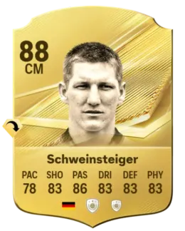 Card Bastian Schweinsteiger 88, official EA preview