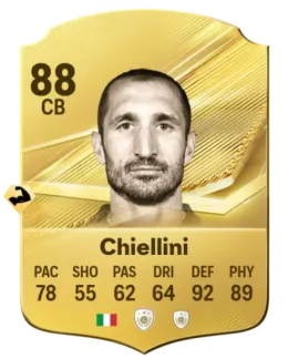 Card Giorgio Chiellini 88, official EA preview