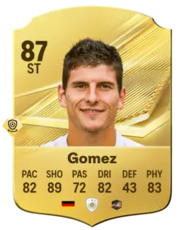 Card Mario Gomez 87, official EA preview