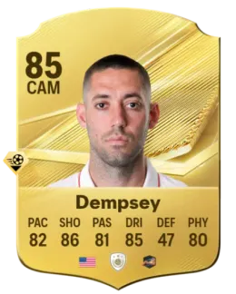 Card Clint Dempsey 85, official EA preview