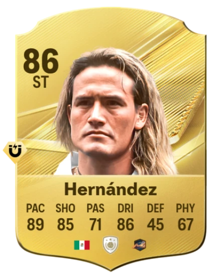 Card Luis Hernández 86, official EA preview