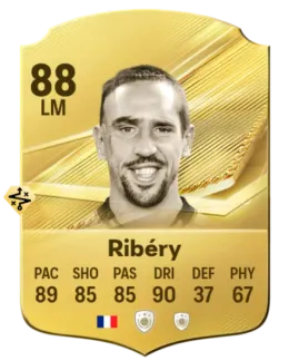 Card Franck Ribéry 88, official EA preview