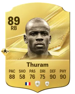 Card Lilian Thuram 89, official EA preview