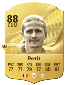 Card Emmanuel Petit 88, official EA preview